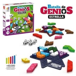 Batalla de Genios Stars - Juego de Lógica y Estrategia con Más de 60,000 Combinaciones