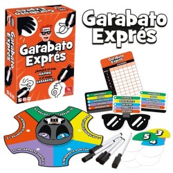 Garabato Exprés – Juego de mesa creativo y rápido para familias y fiestas