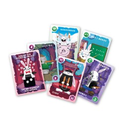 Demasia2 Conejos – Juego de cartas y dados educativo