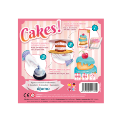 Cakes Juego de mesa familiar rápido y divertido de 2-4 personas