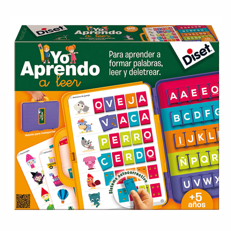 Juego Educativo para Aprender a Leer | Diset 4-8 Años