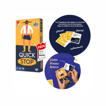 Quick Stop | Juego de Mesa Cooperativo Rápido 2-6 Jugadores
