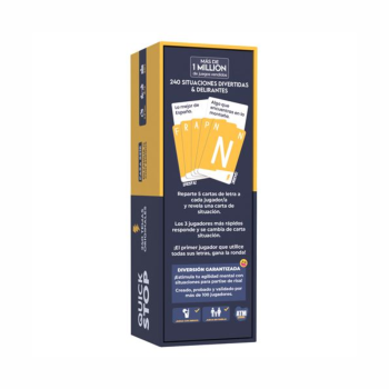 Quick Stop | Juego de Mesa Cooperativo Rápido 2-6 Jugadores