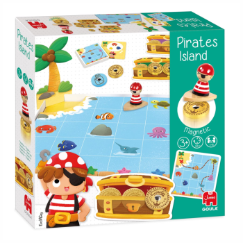 Pirates Island Goula juego de mesa pirata infantil +3 años