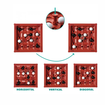 Orbito | Juego de Estrategia para 2 Jugadores +7 (FlexiQ)