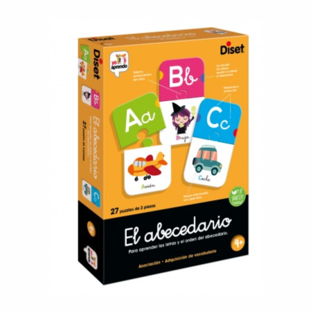 Yo Aprendo El Abecedario juego educativo de letras infantil +4 años Diset