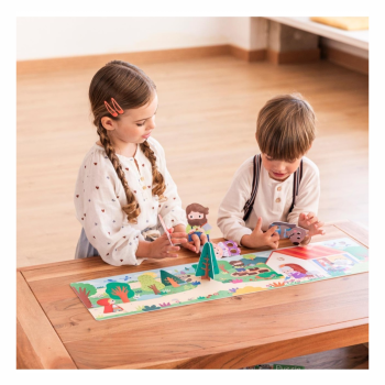 Puzzle XXL Caperucita Roja – Puzzle Infantil +3 (Goula)