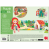 Parte trasera Puzzle XXL Caperucita Roja Goula con ilustraciones del cuento