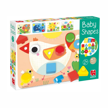 Baby Shapes aprende las formas y colores juego educativo Goula +2 años
