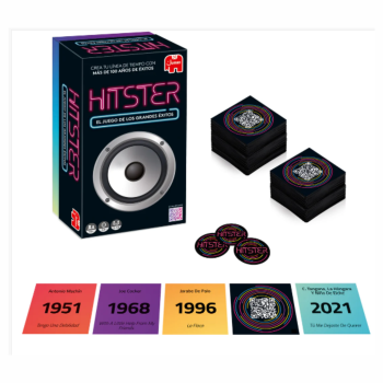Hitster Original – Juego de Mesa Musical para Fiestas +16