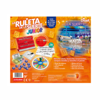 La Ruleta de la Suerte Junior – Juego de Mesa de Preguntas +6