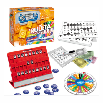 La Ruleta de la Suerte Junior – Juego de Mesa de Preguntas +6