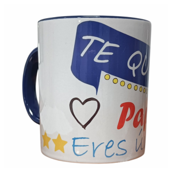 Taza Te Quiero Papá Eres Único | Regalo Original para Padre