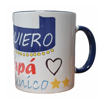 Taza Te Quiero Papá Eres Único | Regalo Original para Padre