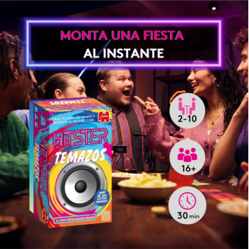 Hitster Temazos Juego de Mesa Musical de Cartas